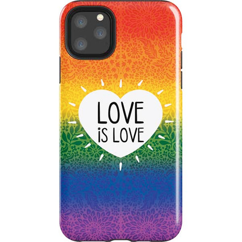 Love Is Love Rainbow iPhone Cases
